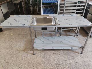 FREGADERO INDUSTRIAL DE 190 CM 
