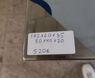 FREGADERO INDUSTRIAL DE 190 CM 