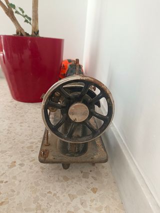 Máquina coser Hexagon compañía singer vintage