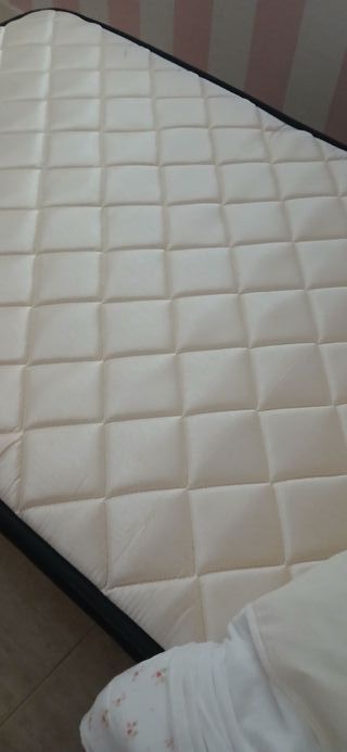 Cama  sofa hierro forjado 90x190