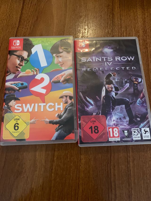 Nintendo Switch: 1-2-Switch Saints Row IV