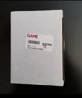 Taza desayuno Game negra