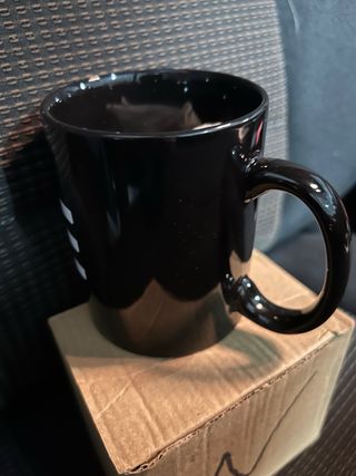 Taza desayuno Game negra