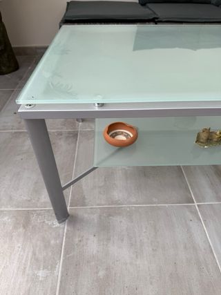 Mesa centro cristal 