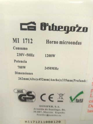 Microondas Orbegozo - Microondas vintage