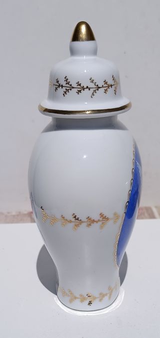 Vaso Porcellana Dipinto a Mano