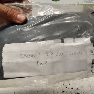 CARCASA RETROVISOR IZQUIERDO PEUGEOT 3008 AÑO 2009
