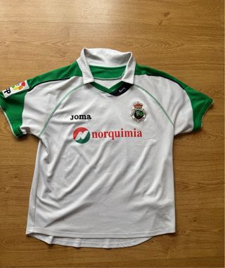 Camiseta Racing Santander match worn duscher