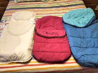 Sacos y edredón capazo bebé TODO 50 EUROS