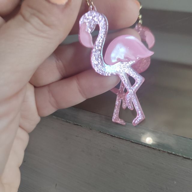 Pendientes flamencos rosa sin estrenar