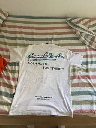 Camiseta Hoodrich blanca talla S
“sin uso “