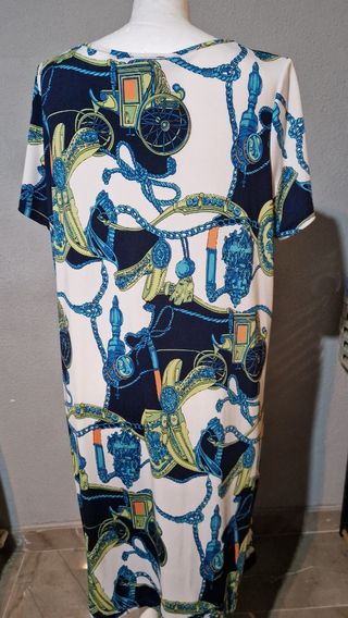 Vestido estampado 2XL