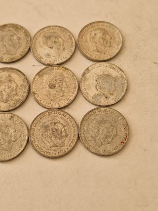 12 Monedas 50 céntimos 1966