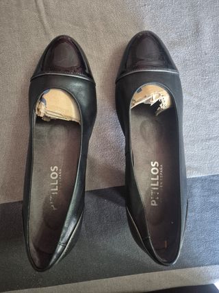 Zapatos salón negros PITILLOS