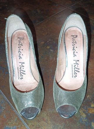 Zapatos Patricia Miller tacón fiesta.