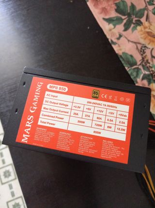 Fuente alimentación Mars 850W