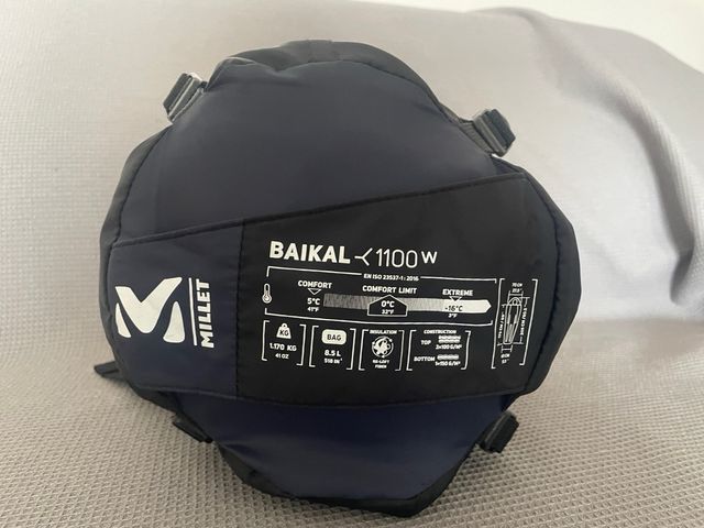 Saco dormir Millet Baikal 1100 W (mujer)