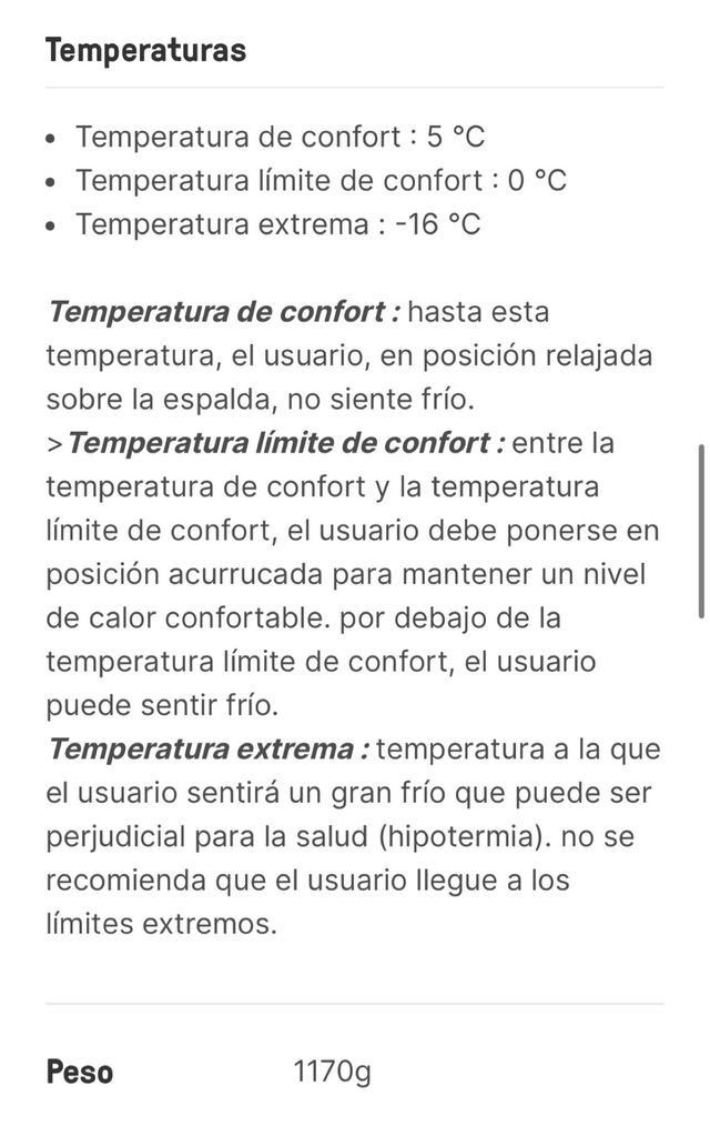 Saco dormir Millet Baikal 1100 W (mujer)