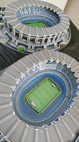 Stadio Maradona 3D con luci LED