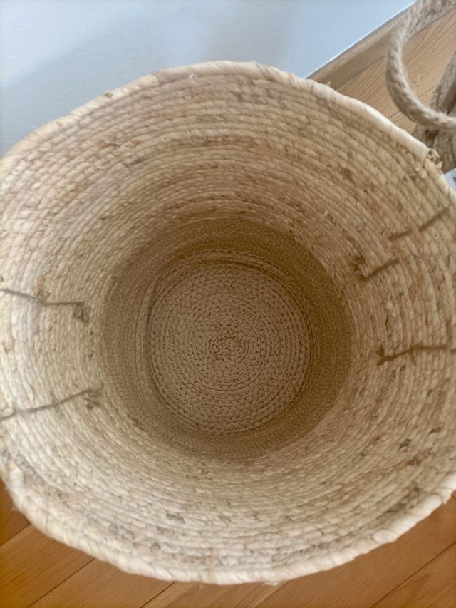 Cestas trenzadas - 2 unidades