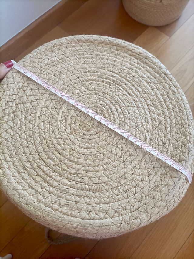 Cestas trenzadas - 2 unidades