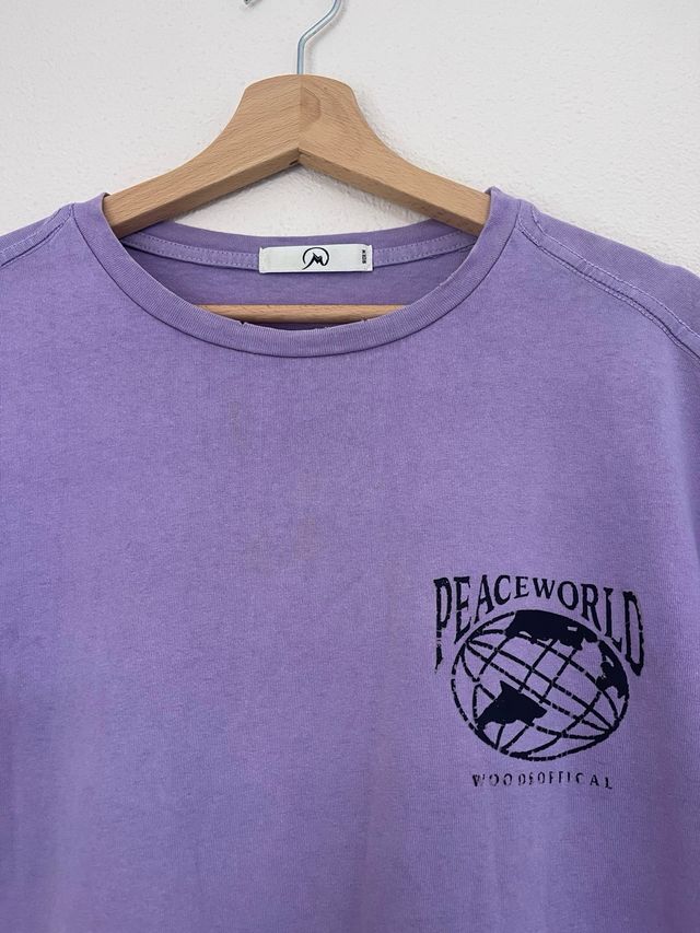 Camiseta PeaceWorld morada