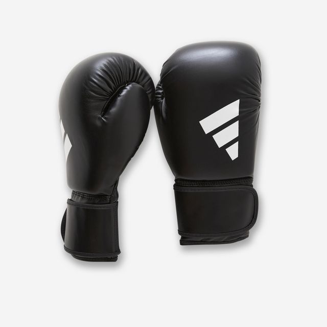Kit de Boxeo adidas V2 negro (guantes + vendas + protector
