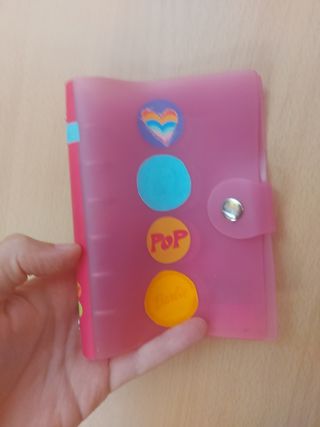Archivador rosa infantil