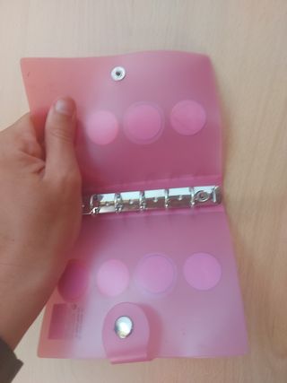 Archivador rosa infantil