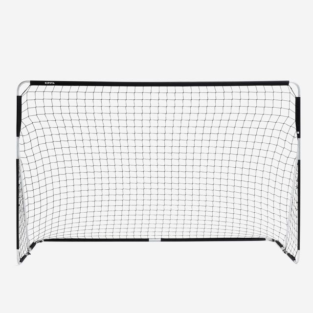 Portería de fútbol Basic Goal talla L acero galvanizado