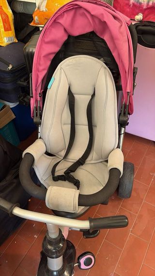 Triciclo bebé rosa