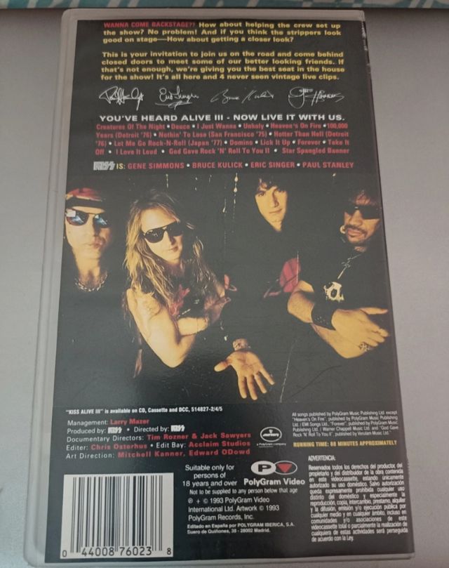 VHS Kiss Konfidencial - Uncensored