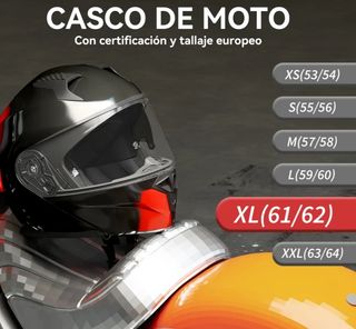 Casco moto integral ECE XL