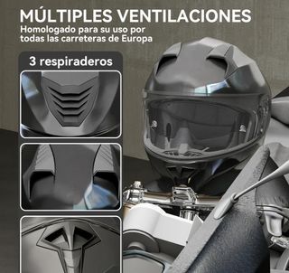Casco moto integral ECE XL