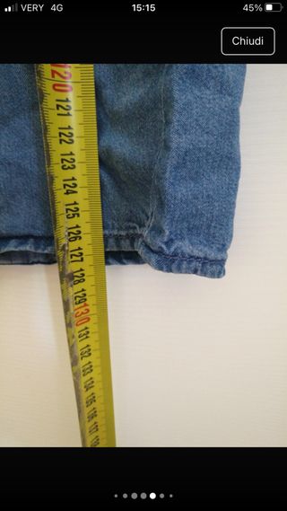 Abito lungo in jeans tg L