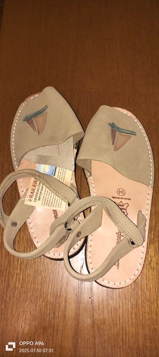 Menorquinas Piel Beige