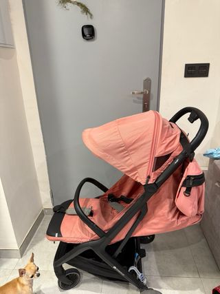Silla paseo bebé - Plegable rosa