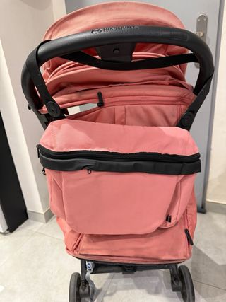 Silla paseo bebé - Plegable rosa