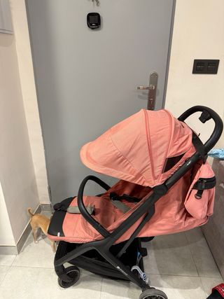 Silla paseo bebé - Plegable rosa