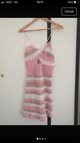 Abito in maglia taglia unica