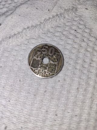 Monedas Antiguas - 50 Céntimos 