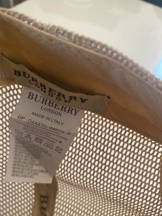 Gorra Burberry beige - London England