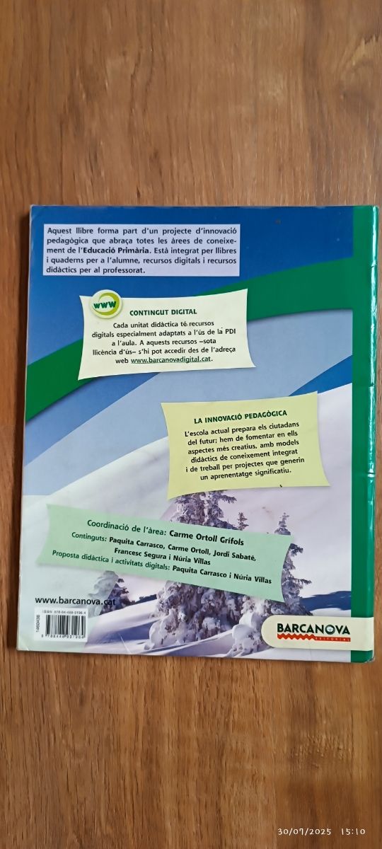 Medi natural, social i cultural 4t EP