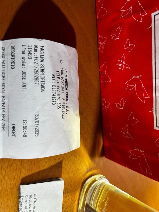 Royal Mayfair Millésime - Creed (batch 2016)