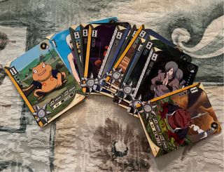 Pack de cartas de Naruto de la marca Kayou.