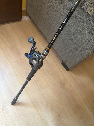 Caña Benkei + Carrete Lews