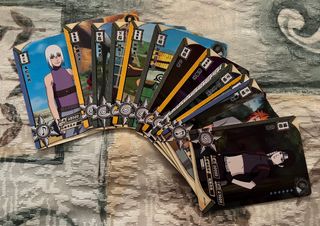 Pack de cartas de Naruto de la marca Kayou.