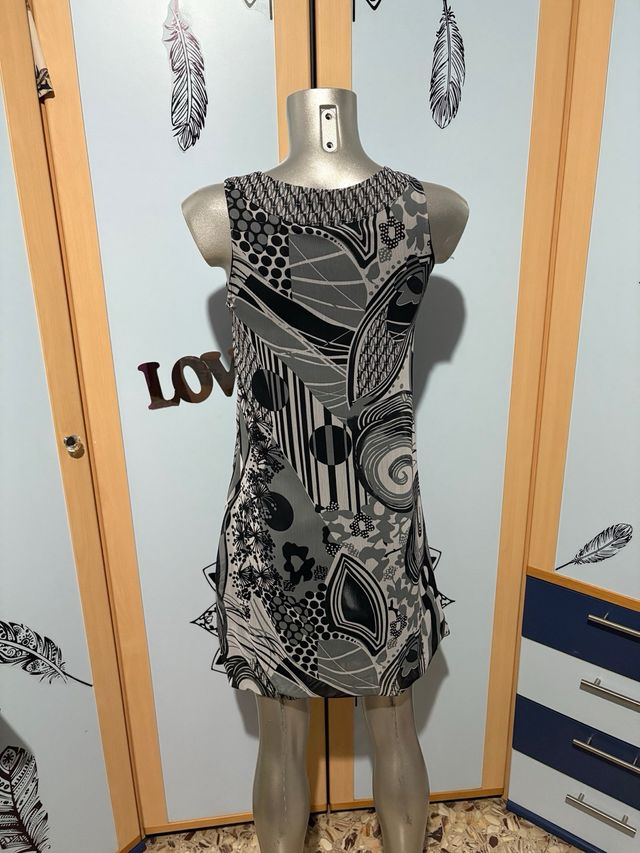 Vestito Cache Cache M - Grigio Nero