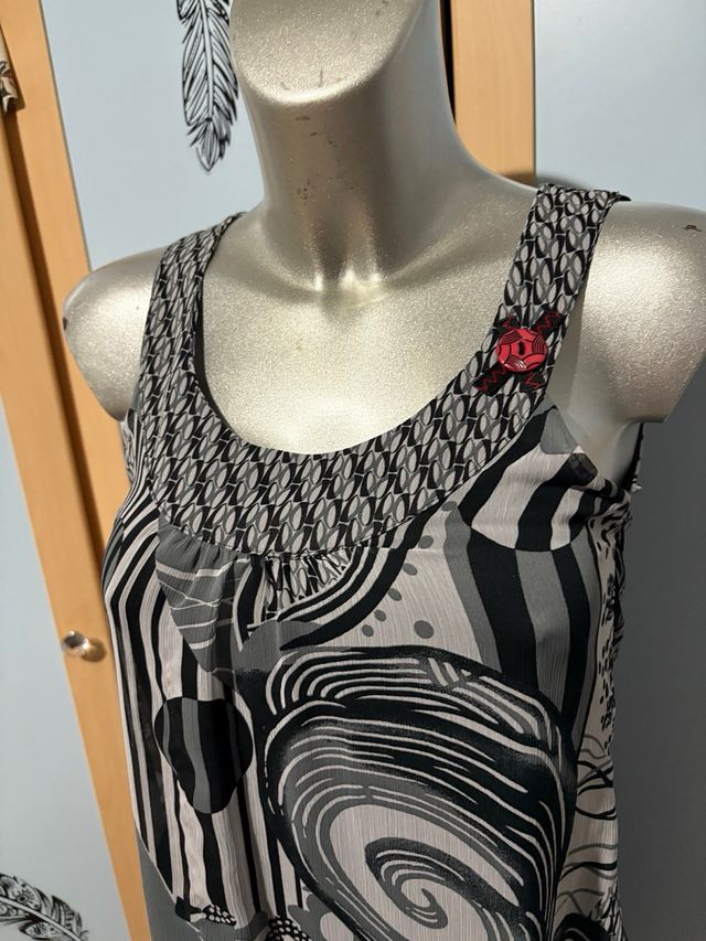 Vestito Cache Cache M - Grigio Nero