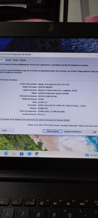 Portátil Asus X553M